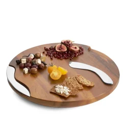 Wooden Charcuterie Board & Spreader Set