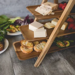 Wooden 3-Tier Server