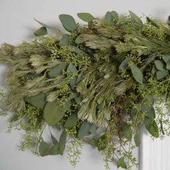 Wooly Bush Eucalyptus Wreath & Garland