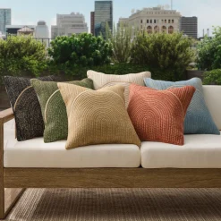 Woven Arches Indoor/Outdoor Pillow