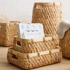 Woven Hyacinth Baskets