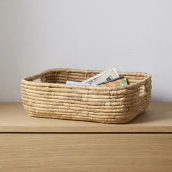 Woven Seagrass Underbed Baskets