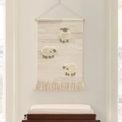 Woven Sheep Tapestry