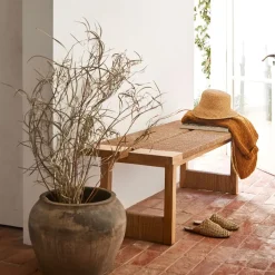 Xanthe Woven Bench (54")
