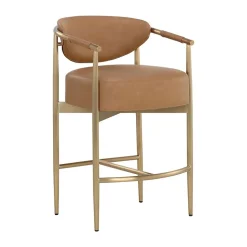 Ximena Vegan Leather Bar & Counter Stools