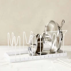 Yamazaki Adjustable Pot Lid & Pan Organizer