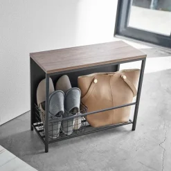 Yamazaki Entryway Storage Organizer & Bench