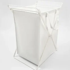 Yamazaki Laundry Hamper w/ Cotton Liner