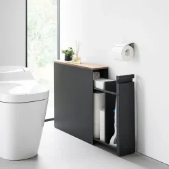 Yamazaki Pull-Out Bathroom Storage Cabinet