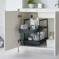 Yamazaki 2-Tier Pull Out Shelf