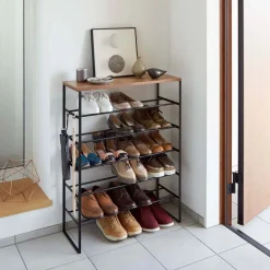 Yamazaki Tiered Shoe Rack