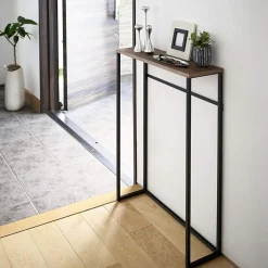 Yamazaki Tower Narrow Entryway Console Table (24")