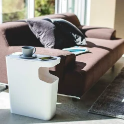 Yamazaki Tower Side Table Trash Can