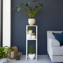 Yamazaki Two-Tier Display & Storage Shelf