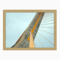 Yellow Bridge Framed Wall Art