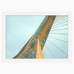 Yellow Bridge Framed Wall Art