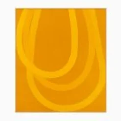 Yellow Loops Framed Wall Art