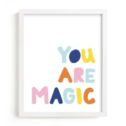 You Are Magic Framed Wall Art by Minted for West Elm