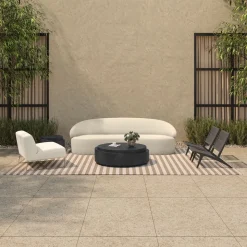 Yureni Outdoor Round Coffee Table (48")