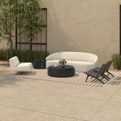 Yureni Outdoor Round Coffee Table (48")