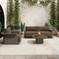 Zaavan Outdoor Coffee Table (35")