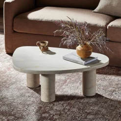 Zaccai Marble Nesting Coffee Tables (36"–48")