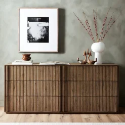 Zahra Oak 6-Drawer Dresser (75")