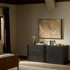 Zahra Oak 6-Drawer Dresser (75")