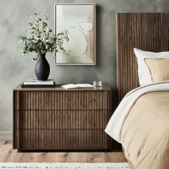Zahra Oak Nightstand (35")