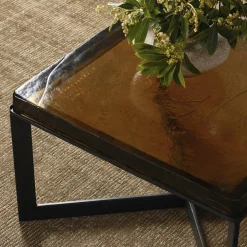 Zelaina Cast Glass Coffee Table (25")