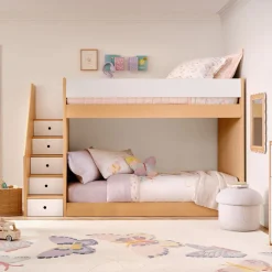 Ziggy Stair Storage Twin Bunk Bed