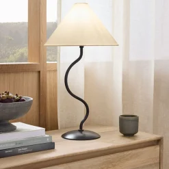 Zigzag Table Lamp (24")